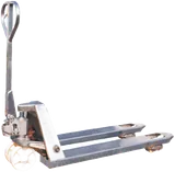 Stainless and Galvanised Hand Pallet Truck, view 2