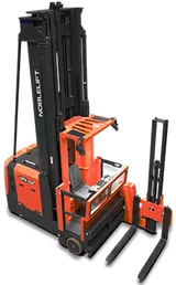 9.5 m Lift VNA Tri-lateral Stacker, view 4