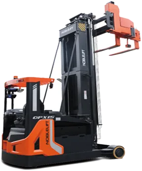 Noblelift 13 m Lift VNA Tri-lateral Stacker 1.5T