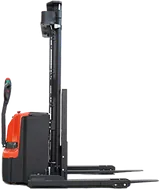 Straddle Leg Electric Stacker, view 1
