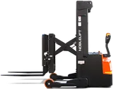 Adjustable-Leg Reach Stacker, view 1